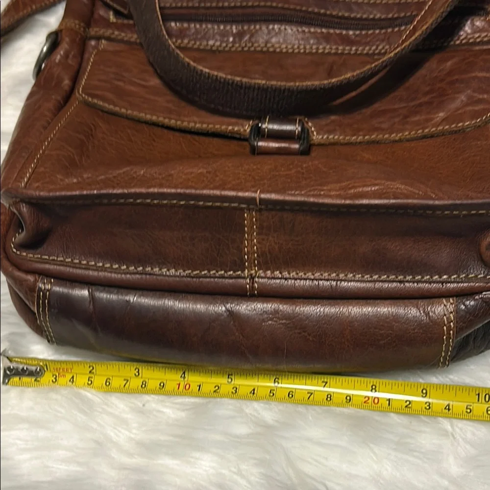 Jack George Voyager Brown Leather Men's Crossbody Bag